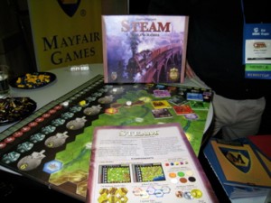 Mayfair Games "Steam: Rails to Riches" Mayfair Games "Steam: Rails to Riches"