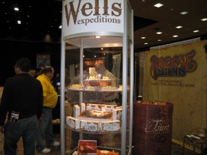Wells Expedition's Kiosk at GTS 2009 Wells Expedition's Kiosk at GTS 2009